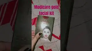 modicare Gold facial kit review ||#skincare