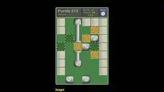 Pushing Machine (Extreme) Level Puzzle 212 - Perfect Solution