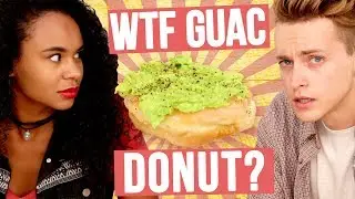 DONUT CHALLENGE?! Wheel of Food w/ Damon & Jo