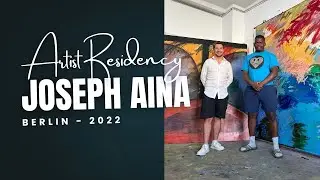 🎨 Artist Residency: Joseph Aina — Berlin 2022