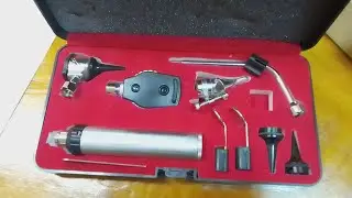 ENT Diagnostic set assembled parts practical