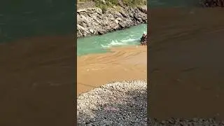 Devprayag 🙏 #bhagirathi#and#alaknanda#ganga #rivers #nature #uttarakhand #beautiful #video#short #yt
