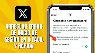 C&oacute;mo ARREGLAR Error De Inicio De Sesi&oacute;n En X F&aacute;cil Y R&aacute;pido
