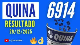 🍀 Resultado Quina 6914