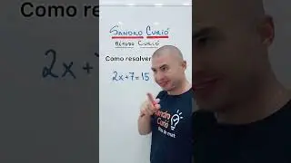 Como resolver equa&ccedil;&atilde;o do 1&ordm; grau