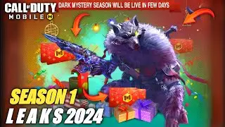 *NEW* 🤯 Season 1 2024 Confirm Leaks | Free Characters+New Legendaries +New Characters Codm 2024