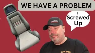 RECARO SEAT INSTALLATION - WE HAVE A PROBLEM