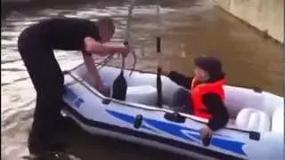 Flooded River Rom Adventure! Sorry for swearing but was in a panic
