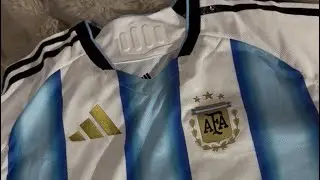 Unboxing nueva camiseta de la seleccion Argentina 2026