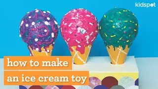 Make an ice cream toy to cool you down while firing up your imagination