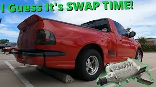 Built Lightning's Stock Supercharger BLEW UP!? Time to Start the 2.3 Trinity TVS GT500 Blower Swap!