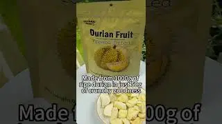 Taste the Exotic 🌍 OUESTTECH Freeze-Dried Durian Snack