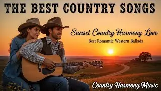 Sunset Country Harmony Love &ndash; Best Romantic Western Ballads | Country Harmony Music