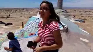The real GTA V sandy shores - (Salvation Mountain)