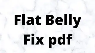 Flat Belly Fix pdf