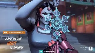 Overwatch 2 Vampire Symmetra Win Play Of The Game.