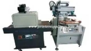 Straight Ruler Printing Machine, Auto Stationery Ruler Silk Screen Printer