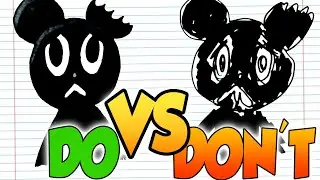 DOs & DON'Ts Drawing Cartoon Mouse, Cartoon Dog, Cartoon Cat (from Trevor's) In 1 Minute CHALLENGE!