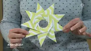 ARD/SWR Buffet - Kreativ - Origamisterne falten