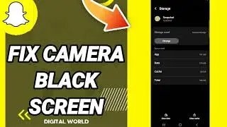 How to fix camera black screen On Snapchat