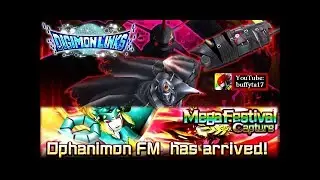 Digimon Links - Mega Festival Capture Summon (Ophanimon FM) & Evento de Omegamon Zwart D