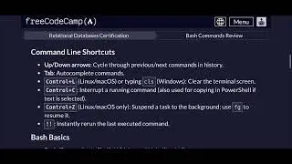INF-652 Command Line Basics