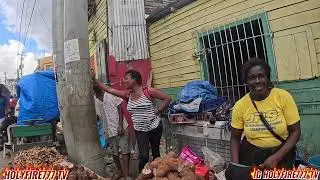 The Day before  grand market in Montego Bay