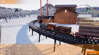 Railroads Online! Quick run to sawmill with Eureka