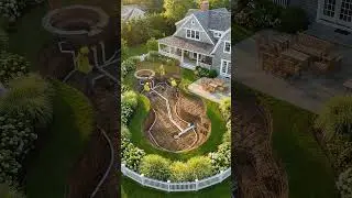 Transforming Epic Backyard into Luxury Pool #poolconstruction
