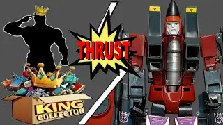 Custom Thrust MP aka Jetstream Maketoys MTRM-16 Masterpiece Scale G1 Transformers Jet Seekers Review