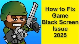 How to Fix Mini Militia Game Black Screen Issue 2025