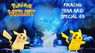 Pokemon Violet Pikachu Tera Raid Special 03 
