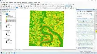 Stream Power Index (SPI) Analysis in ArcGIS