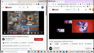 talking tom and ben news vs Twilight Sparkle sparta madhouse v3 remix 3parison