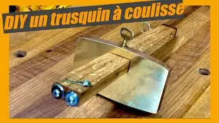 Comment faire un trusquin à combinaison pour tracer 2 lignes d’un coup  pour tenons/mortaises.