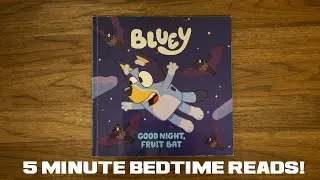 BLUEY - FRUIT BAT - 5 Minute Bedtime Stories #audiobooksforkids