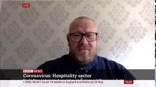 NTIA CEO Michael Kill Discussing Social Distancing and the Challenges within the Sector BBC News.