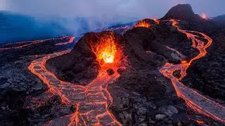 Volcano Adventure Iceland - Adrian Rohnfelder and Olaf Schieche visit Fagradalsfjall