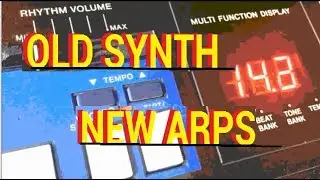 Casio CT-670: An old PCM synth blasted with modern arpeggios via midi
