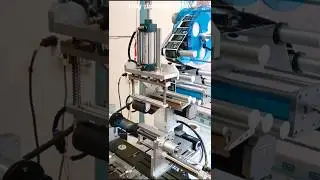 Pocket Perfume Bottle Labeling Machine. #automatic #labelingmachine #relaxing #shorts