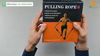 Pulling Rope Bands Exerciser &ndash; Muscular Training, High Elasticity, Wearproof AZshopping.pk Review!