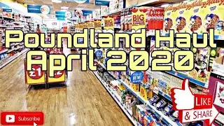 Poundland Haul April 2020