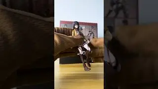Figma Mikasa Attack on Titan Unboxing ⚔️ (Bootleg ver.) #shorts #figma #attackontitan #mikasa