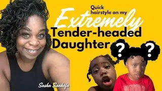 How I Properly Detangle my daughter's 4c Hair | TENDER HEADED kids
