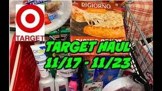 TARGET HAUL 11/17 - 11/23 | CHEAP PIZZA, SODA, DOG TREATS & MORE! 💃