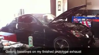 350z prototype exhaust!