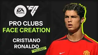 EA FC 25 - *YOUNG* CRISTIANO RONALDO - FACE CREATION - Pro Clubs LOOKALIKE
