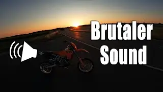 KTM EXC-R 400 Supermoto | RAW SOUND