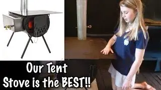 Печь-палатка, сделанная в Колорадо - Alpine Stove - Цилиндрические печи Колорадо - Наше путешеств...