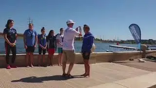 2018 Womens 5K Junior Nation Open Water Championship   Award Ceremony